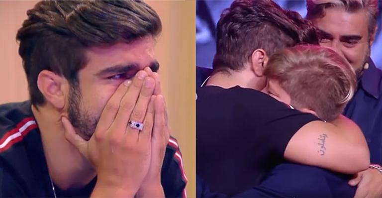 Caio Castro protagoniza momento comovente com o irmão em aparição rara na TV