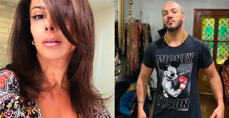 Viviane Araújo responde convite de Belo para conversa com patada
