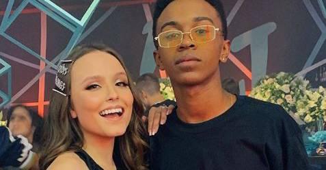 Larissa Manoela compartilha clique com Jean Paulo e relembra ‘Carrossel’