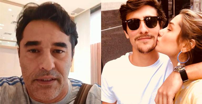 Luciano Szafir dispara sobre namoro de Sasha: ”Se ela não estiver feliz, ele vai ter problemas”