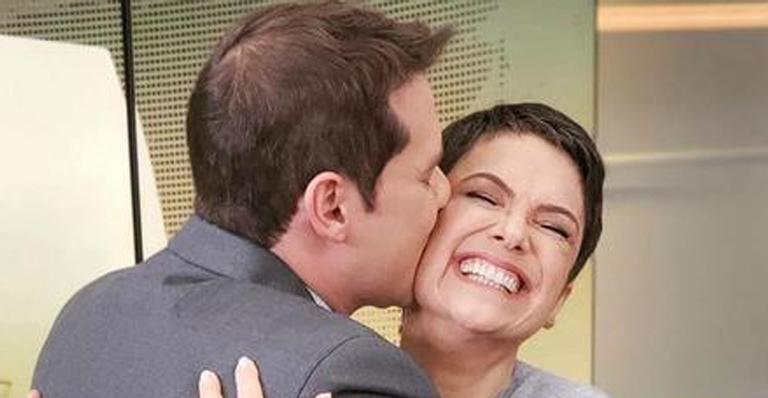Dony De Nuccio se declara para Sandra Annenberg: ”É um presente”