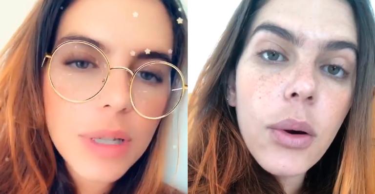 Mariana Goldfarb dá dica de autoaceitação: ”Comece tirando o filtro”