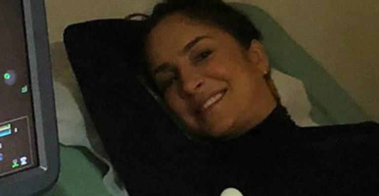 Claudia Leitte explode o fofurômetro ao mostrar rosto da filha em ultrassom