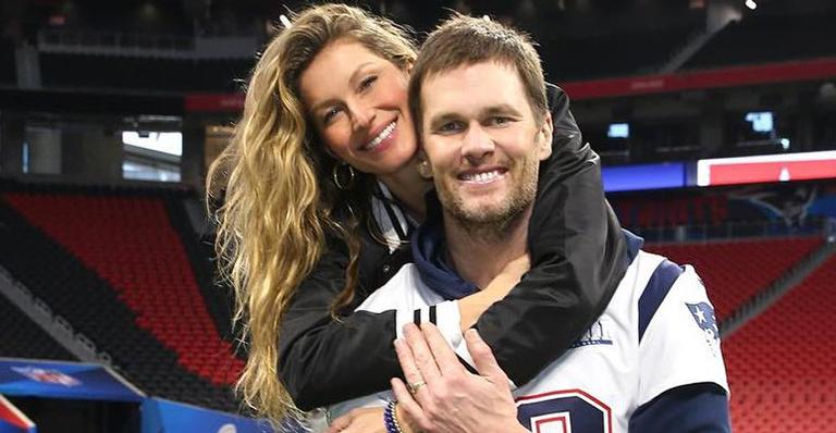 Gisele Bündchen enaltece Tom Brady em noite de gala