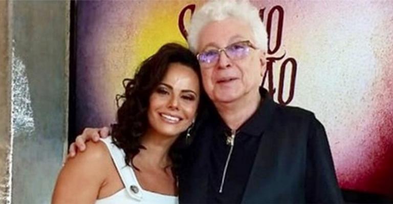 Viviane Araújo encanta com declaração para Aguinaldo Silva