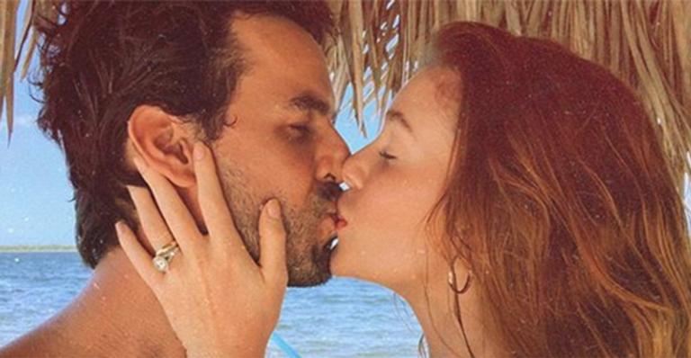 Marido de Marina Ruy Barbosa esbanja romantismo em declaração