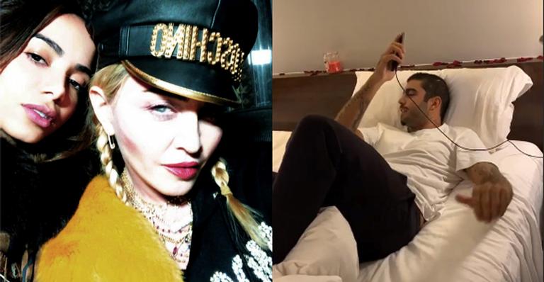 Rebolando na cama, Pedro Scooby aprova música de Anitta com Madonna