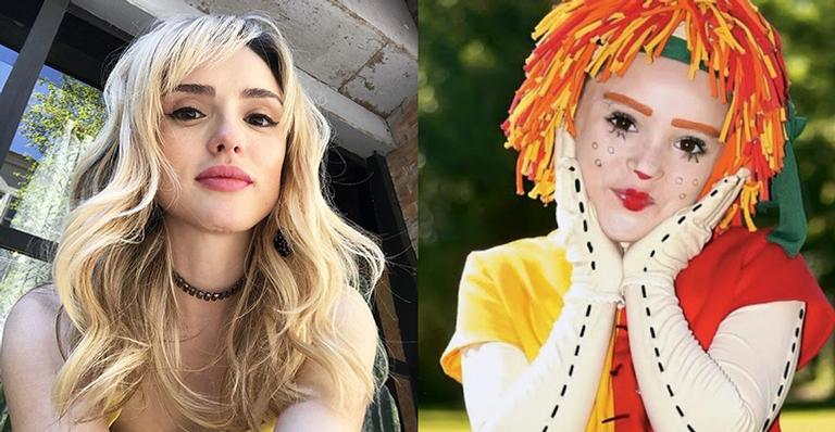 Isabelle Drummond volta a se vestir de Emilia para gravação