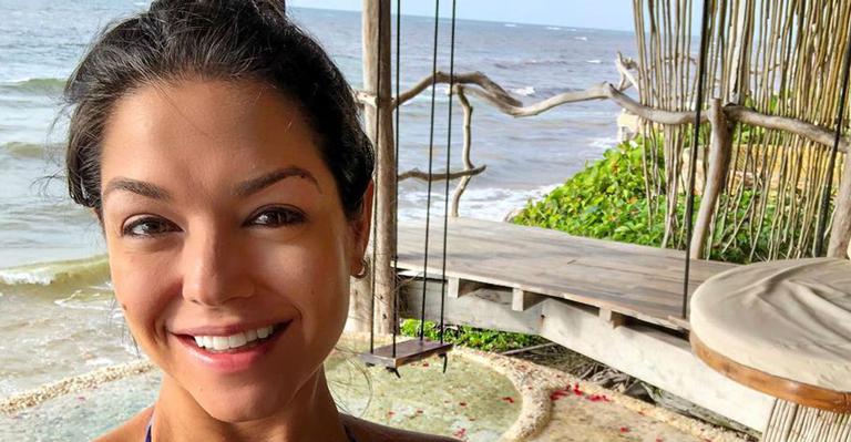 Thais Fersoza se encanta com as paisagens em sua viagem ao México