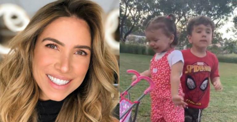 Patricia Abravanel curte muito o fim de semana com os filhos e fofura encanta seguidores