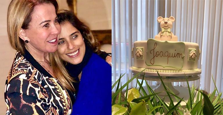 Zilu Camargo mostra detalhes do chá de bebê da filha, Camilla Camargo