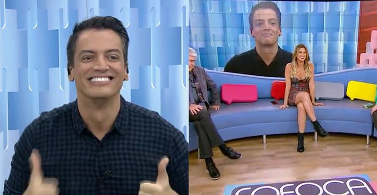 Após afastamento, Leo Dias retorna ao Fofocalizando: ‘A louca voltou!’