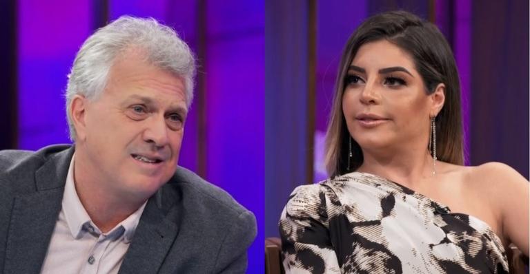 Pedro Bial faz brincadeira controversa e recebe alfinetada de GKay: ”Não pedi sua ajuda”