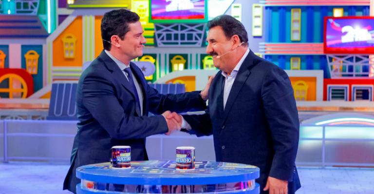 Entrevista com Moro rende ao ‘Programa do Ratinho’ pior audiência do ano