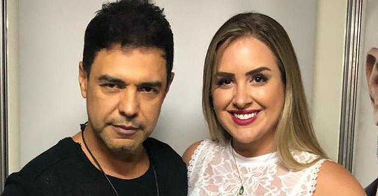Ex-BBB Patrícia Leitte tieta Zezé Di Camargo e confessa: ”Sou fã raiz”