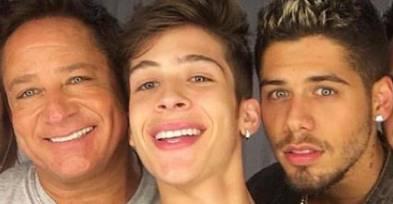 Orgulhoso, Leonardo fala sobre trabalho do filho mais novo, João Guilherme