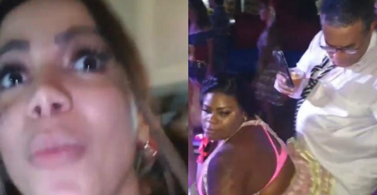 Anitta fica boquiaberta ao flagrar dança ousada entre Jojo Todynho e seu pai