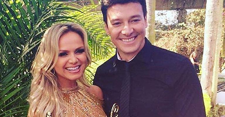 Rodrigo Faro e Eliana fazem as pazes após ela dar bronca no apresentador