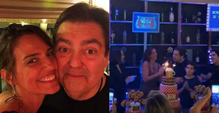 Esposa de Fausto Silva celebra 42 anos com festa luxuosa e time de famosos