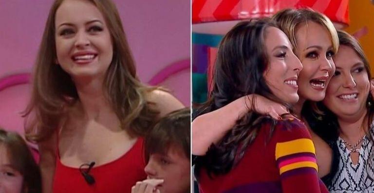 Gaby Spanic, a Usurpadora, não contém a emoção ao reencontrar fãs brasileiras: ‘‘Sou muito chorona’’