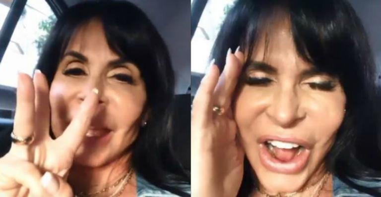 Radiante, Gretchen anuncia que será avó de três bebês: ”Deus é incrível”