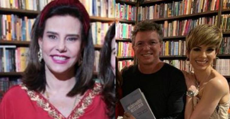 Boninho faz raríssima aparição com sua filha mais velha e a ex-mulher, Narcisa Tamborindeguy