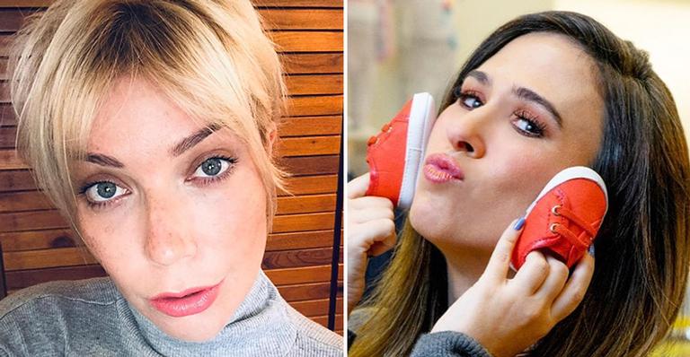 Luiza Possi exibe clique inédito do filho recém-nascido e Tatá Werneck faz pergunta delicada