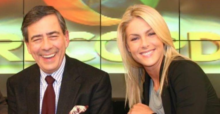 Ana Hickmann emociona com homenagem a Paulo Henrique Amorim: ‘‘Mestre, amigo e conselheiro’’
