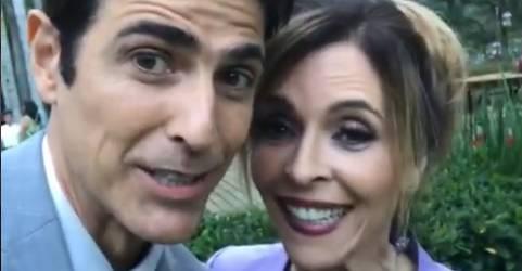 Deborah Evelyn fala da parceria com Reynaldo Gianecchini: “Super parceiro”
