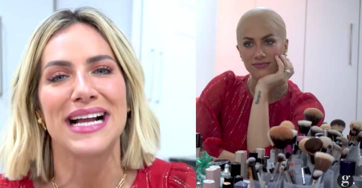 Raspou? Giovanna Ewbank surge careca e dá baita susto em Bruno Gagliasso