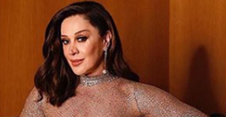 Look transparente de Claudia Raia rouba a cena no Show dos Famosos