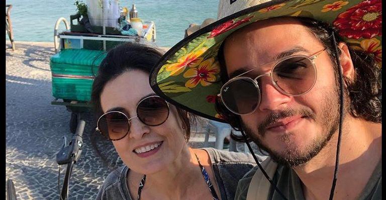 Fátima Bernardes relembra primeiro beijo em Túlio Gadêlha: ‘‘Foi maravilhoso’’
