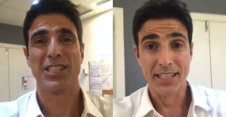 Reynaldo Gianecchini passa por susto com seu carro a caminho do Projac: ”Ficou em retalhos”