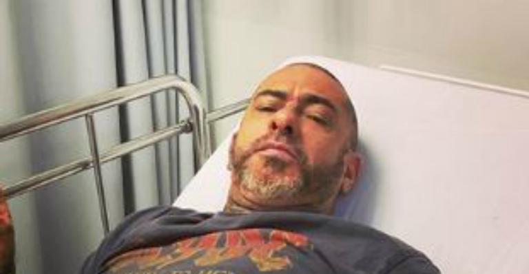Se recuperando de acidente de moto, Henrique Fogaça pega pneumonia: ‘‘Zica braba’’