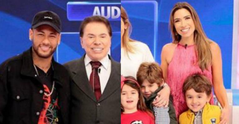 Patricia Abravanel leva a família para conhecer e tietar muito Neymar Jr: ”Sou fã”