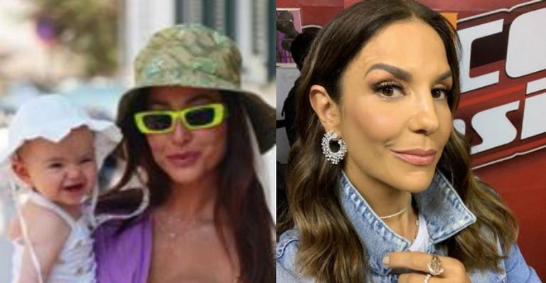 Sabrina Sato mostra Zoe usando o presente de Ivete Sangalo e look derrete seguidores