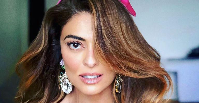 Juliana Paes abusa do decote e surge deslumbrante em novo clique
