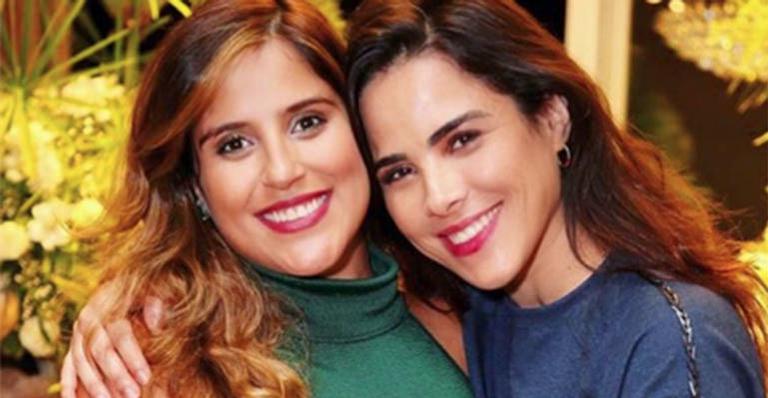 Wanessa Camargo mostra a primeira foto do parto da irmã, Camilla Camargo
