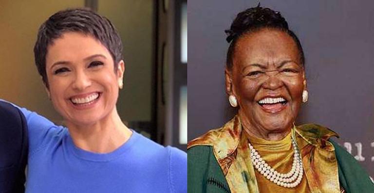 Sandra Annenberg choca fãs com clique do passado em novela para homenagear Ruth de Souza