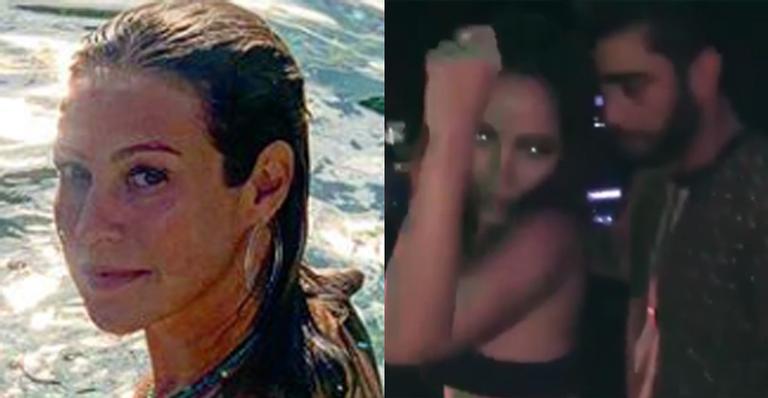 Luana Piovani faz topless no mesmo local em que Anitta e Pedro Scooby curtem farra