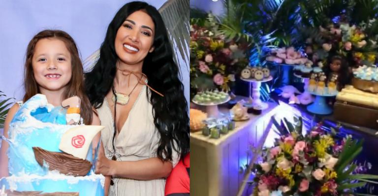 Simaria faz festa pra lá de luxuosa para celebrar aniversário da filha, Giovanna