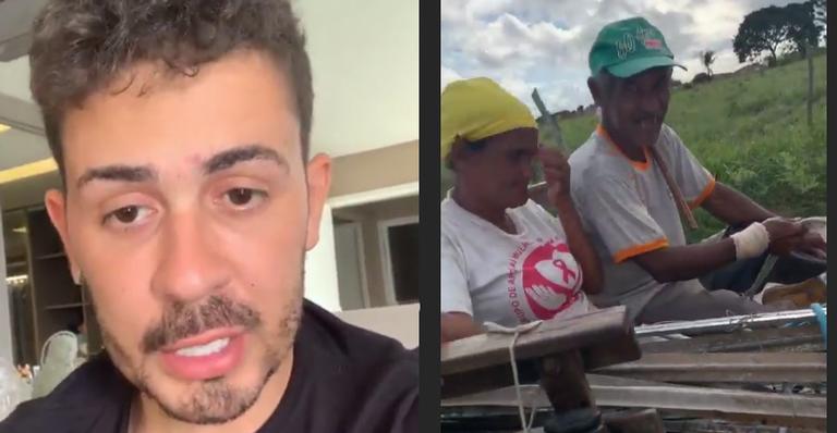 Carlinhos Maia faz doação de dois presentes para casal: ”Sou a pessoa que mais segue o coração no mundo”