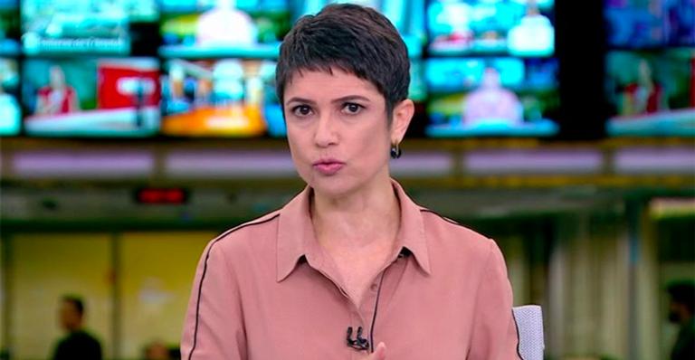 Sandra Annenberg surge sozinha no Jornal Hoje após pedido de demissão de Dony De Nuccio