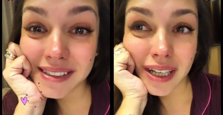Thais Fersoza chora ao relembrar nascimento de Melinda: ‘‘Especial, mágico’’