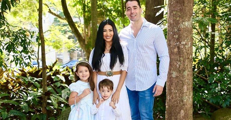 Simaria celebra o batizado do filho de 4 anos e mostra os detalhes da festa