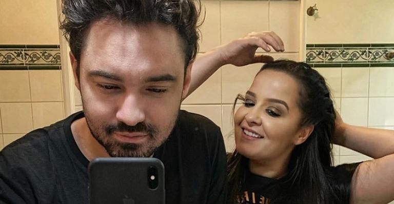 Maiara e Fernando Zor passam a noite grudados: ”Está vendo como eu te amo?”