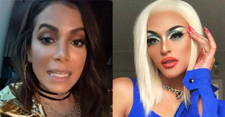 Anitta se revolta com Serasa após piada envolvendo Pabllo Vittar e solta o verbo