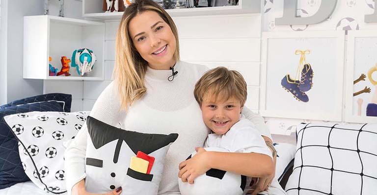 Filho de Neymar Jr ganha novo quarto com tema de futebol no apartamento de Carol Dantas