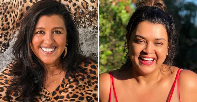 Regina Casé homenageia Preta Gil com clique do fundo do baú: ”Mulher que eu admiro”