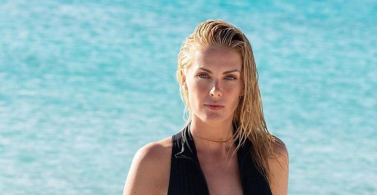 Ana Hickmann posa plena com look deslumbrante e diz: “Explosão de cores”